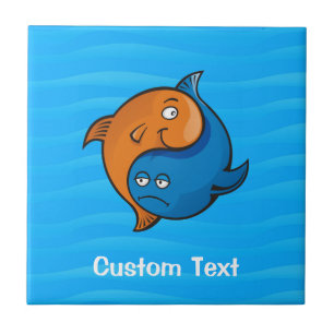 Yin Yang Fish Cartoon