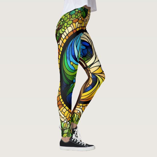 Yin Yang Leggings (Direita)
