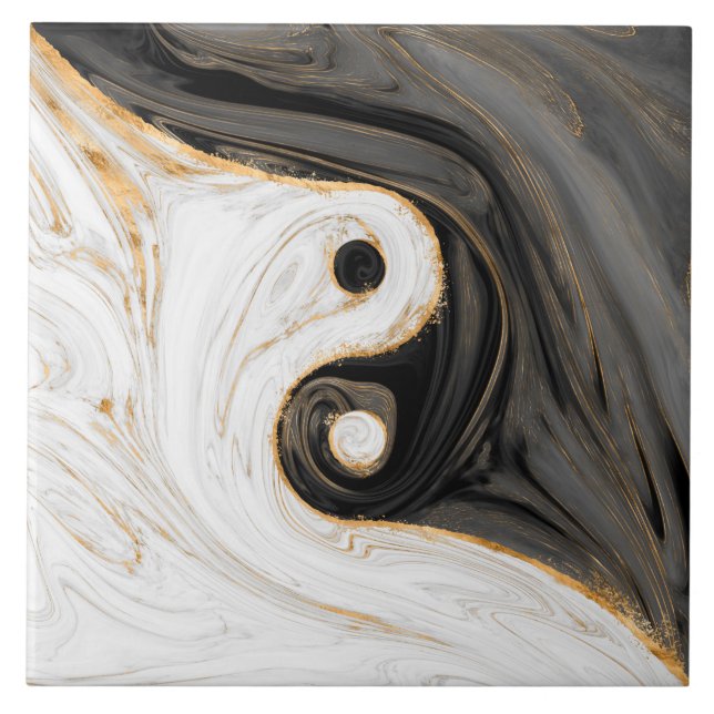 Yin Yang Liquid Marble (Frente)