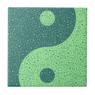 Yin Yang Music Notes