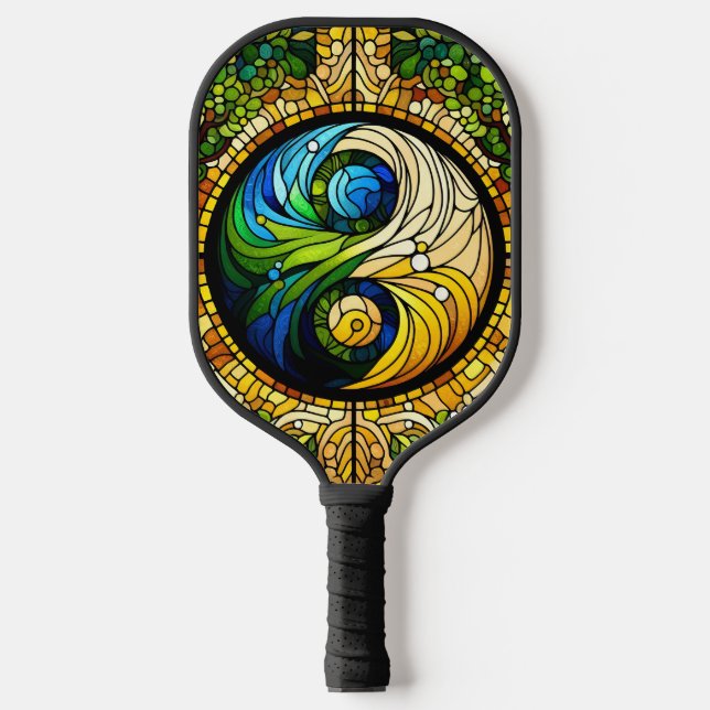 Yin Yang Pickleball Paddle (Front)
