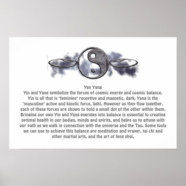 Yin Yang Poster (Frente)