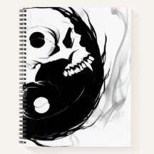 Yin-Yang Skull Spiral Sketchpad