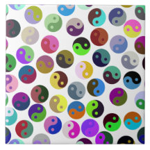 Ying Yang Pattern Colorido