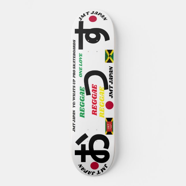 YO / O QUE ROLOU JMT JAPAN 8 1/4" Deck de Skate (Frente)