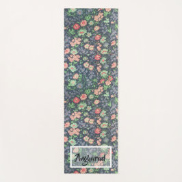Yoga Bastante Calmante Tapete de Flores Personalizado