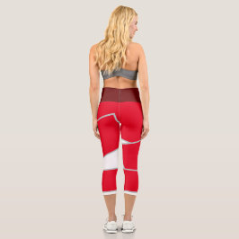 Yoga Capris de Alta Saída