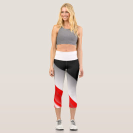 Yoga Capris EGYPT FLAG de Alta Renúncia