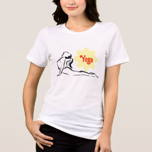 Yoga Design Camisa gráfica feminina