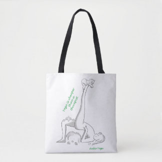 Yoga é mais barato que um terapeuta - Tote Bag