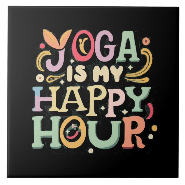 Yoga É Minha Hora Feliz (Frente)