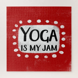 Yoga é minha Quebra-cabeça de Jam Jigsee