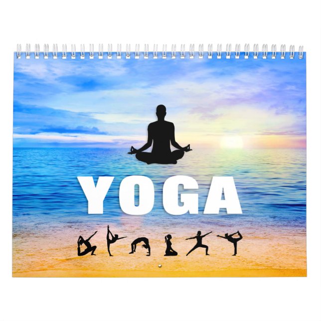 Yoga é o Calendário de Muros de Vida (Capa)