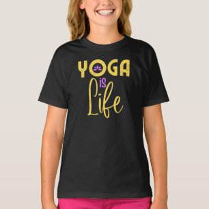 Yoga é uma camisa de vida