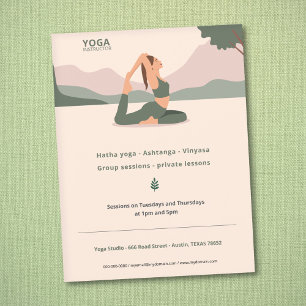 Yoga Instrutor Flyer