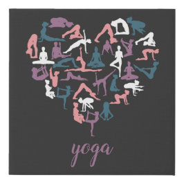Yoga Love Silhouettes