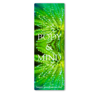 Yoga Mat do Dia Personalizado dos Avós