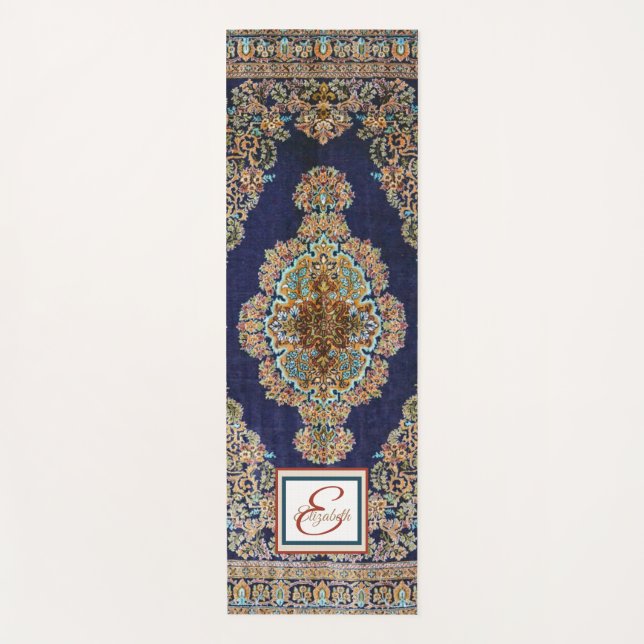 Yoga Mat do tapete oriental Killim (Frente)