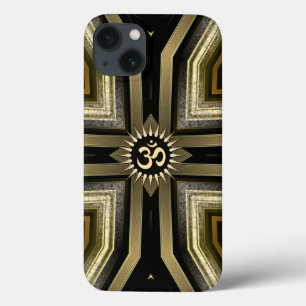 Yoga OM Dourado iPhone 6 Caso