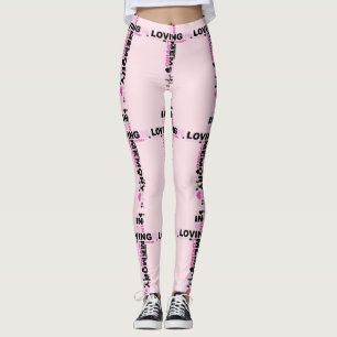 Yoga Pants Leggings In Loving Memory