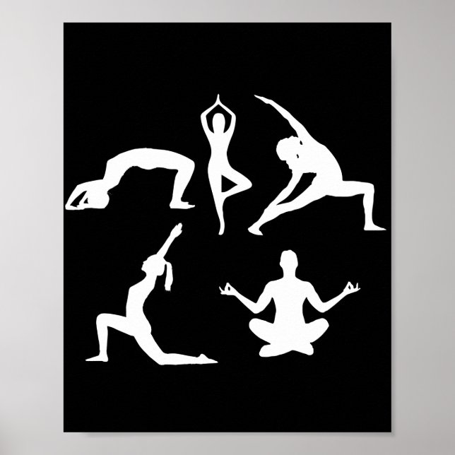 Yoga Poses Poster (Frente)