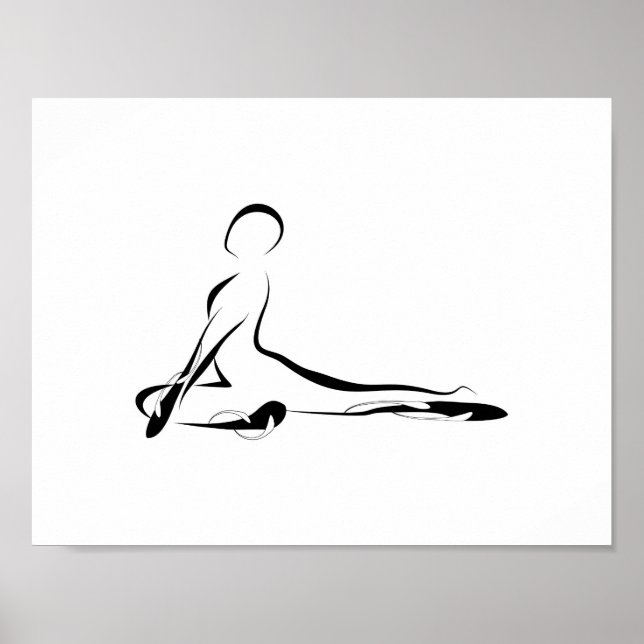 Yoga poster (Frente)