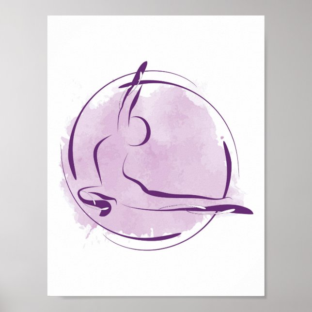 Yoga poster (Frente)