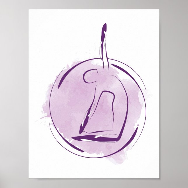Yoga poster (Frente)