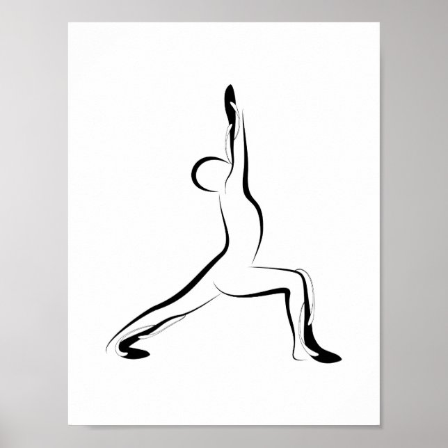 Yoga poster (Frente)