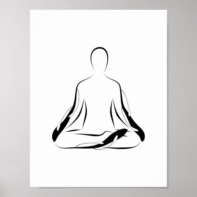 Yoga poster (Frente)