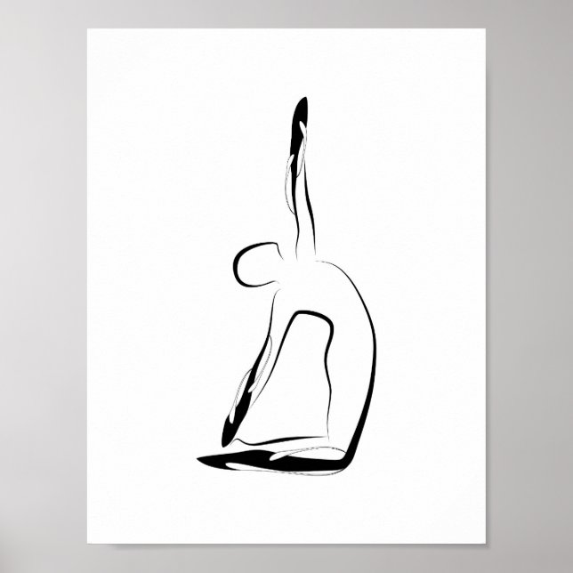 Yoga poster (Frente)