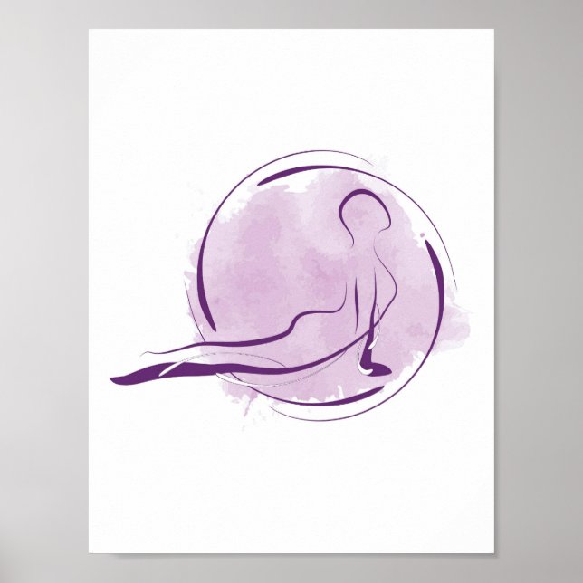 Yoga poster (Frente)