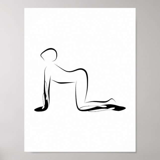 Yoga poster (Frente)