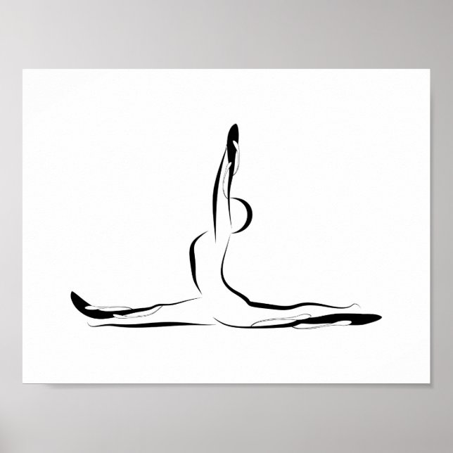 Yoga poster (Frente)