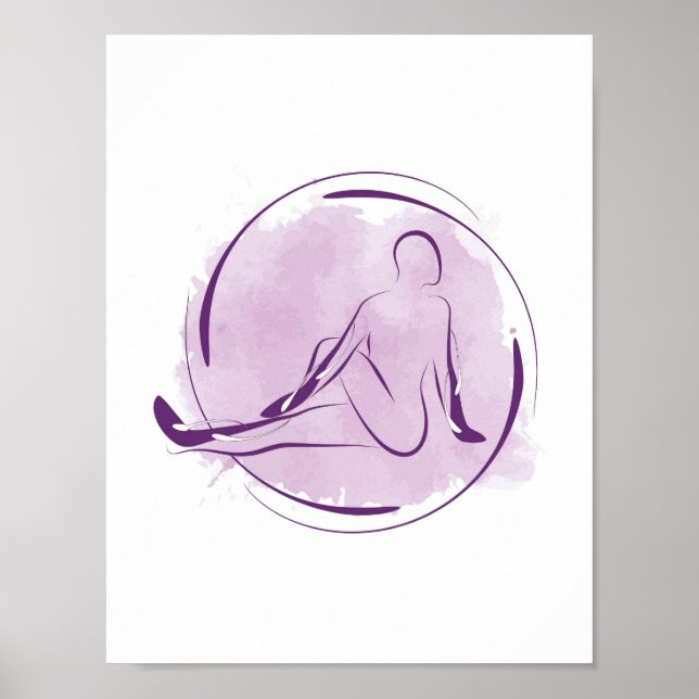 Yoga poster (Frente)