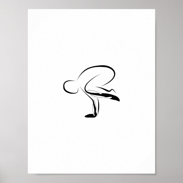Yoga poster (Frente)
