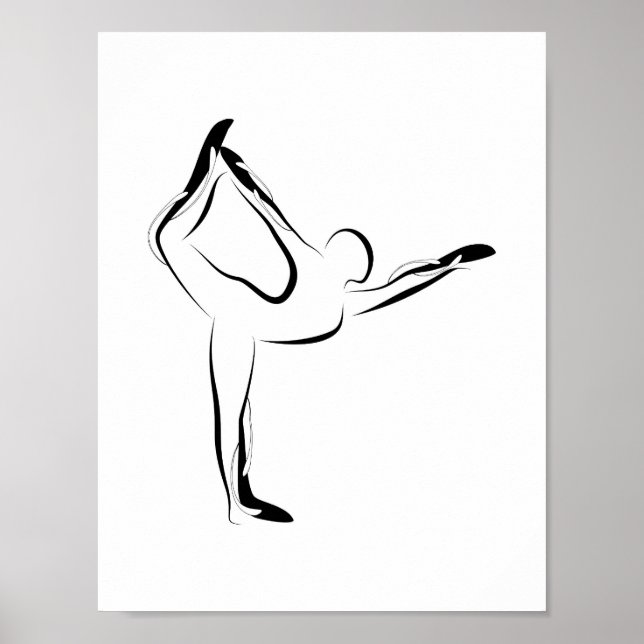 Yoga poster (Frente)