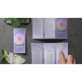 Yoga Studio Tri-Fold Brochure Mandala