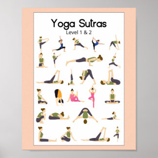 Yoga Sutra Level 1 e 2 Poster