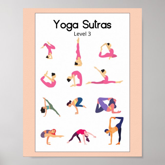 Yoga Sutra Level 3 Poster (Frente)
