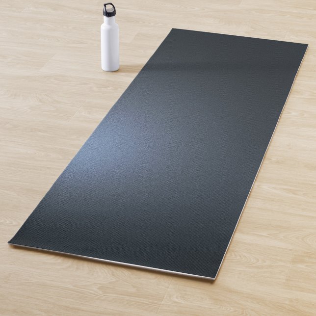 Yoga Tapete de ioga cor gradiente cinza elegante (Criador carregado)