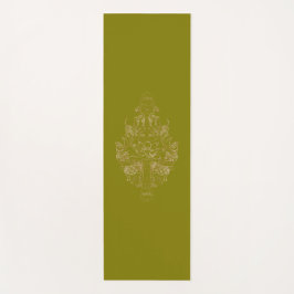 Yoga Tapete de Ioga Damask Animal