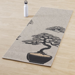 Yoga Tapete de Ioga de Árvore Bonsai – Meditação Zen Ja