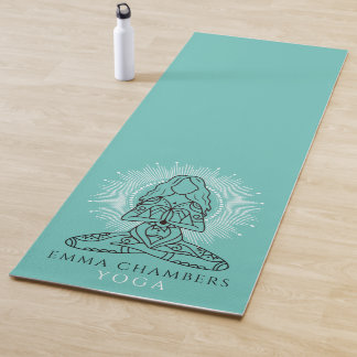 Yoga Tapete de Ioga Estúdio de Ioga Lotus Turquesa