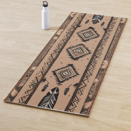Yoga Tapete de Ioga Pena Tribal – Meditação Boho Sudoes
