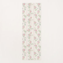 Tapete de Ioga Rosa Floral
