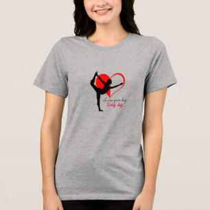 Yoga Time - Amo seu dia, Todo... dia (camiseta)
