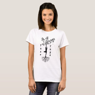 Yoga Yoga Camisa Básica de Mulher