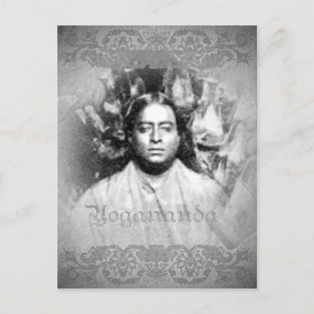 Yogananda Vintage - Cartão postal (Frente)