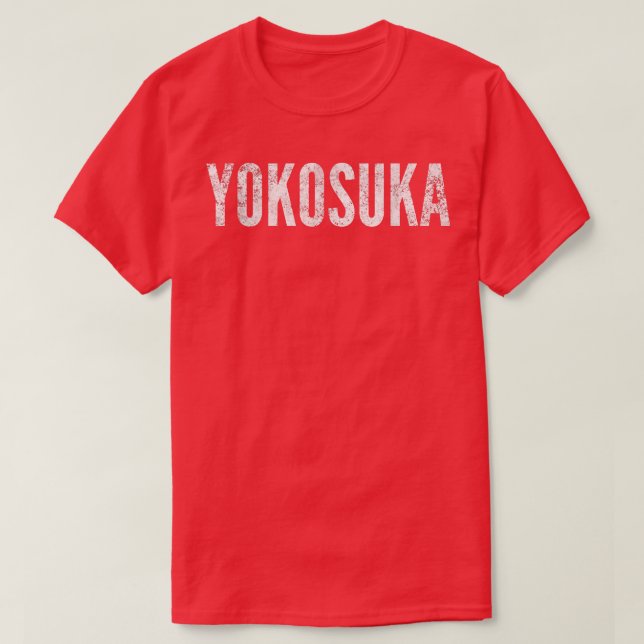 Yokosuka Japão - Camisa Gráfica Distinta (Frente do Design)